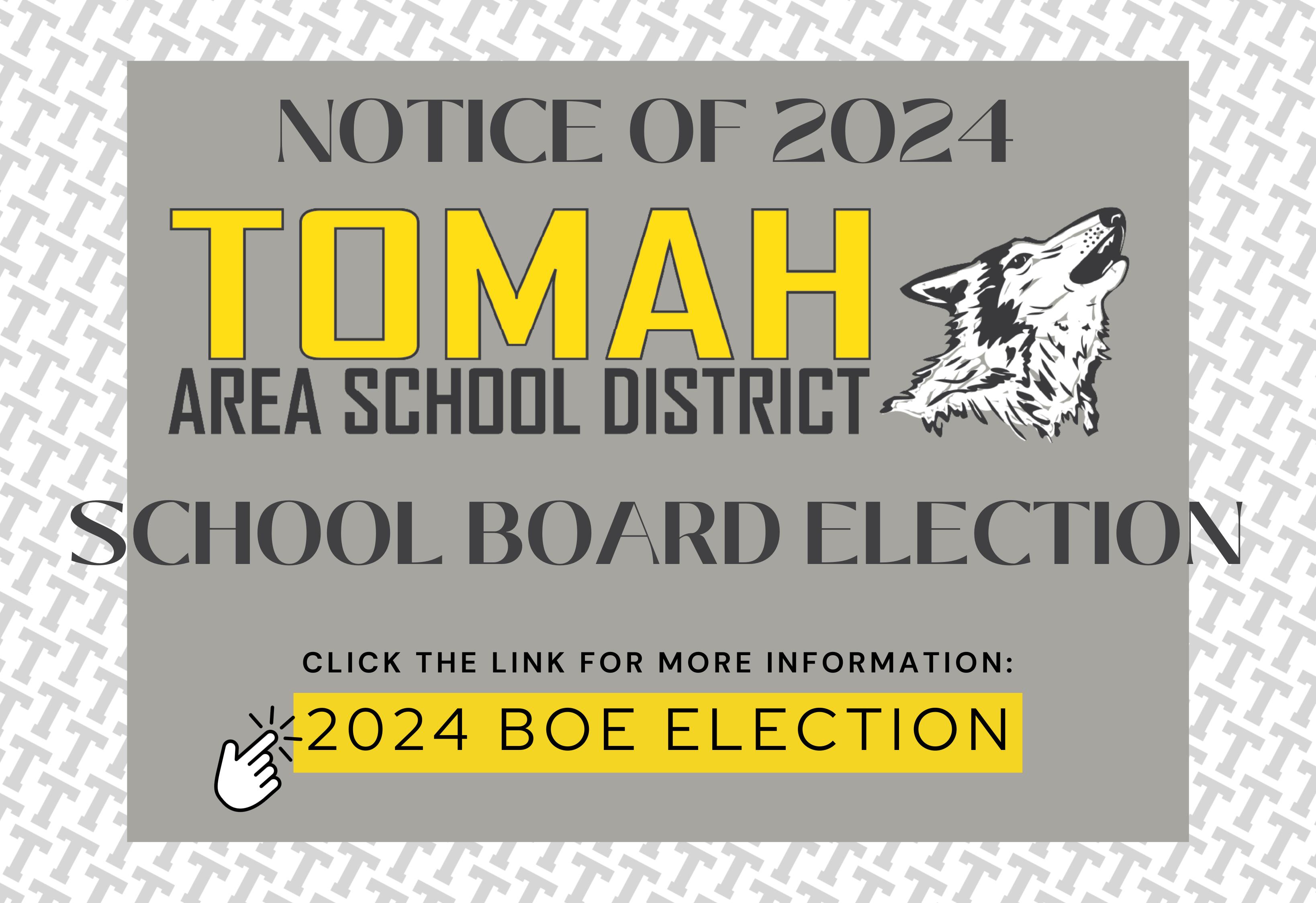 2024 School Board Election Announcement