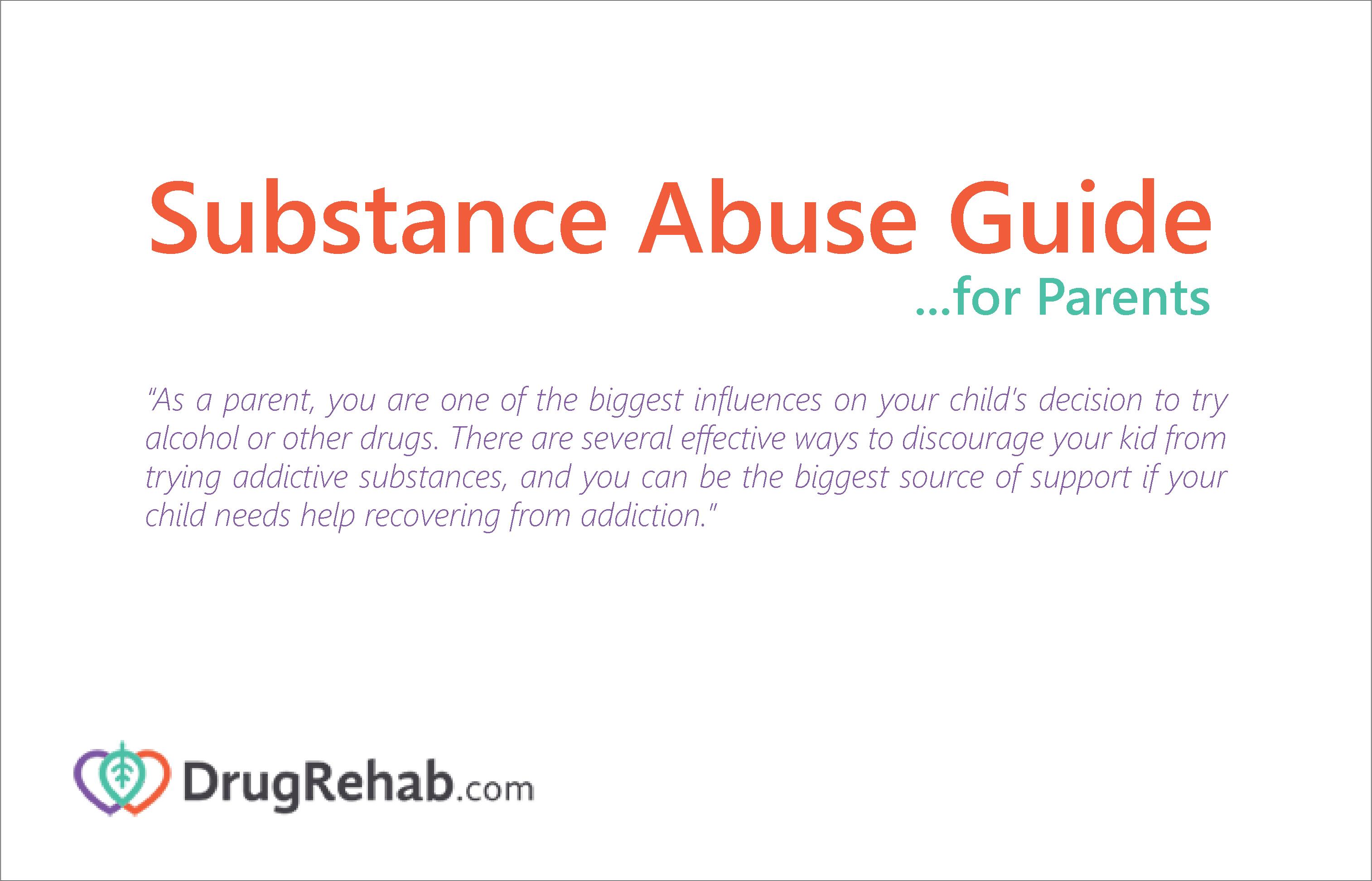 Substance Abuse Guide for parents